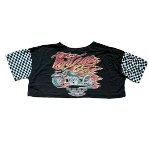 Super Cropped Racing Tee